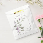 スウィートフローラ結婚Archの薄紫ID998 フェイバーバッグ (封をした状態)