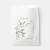 スウィートフローラ結婚Archの薄紫ID998 フェイバーバッグ (正面)