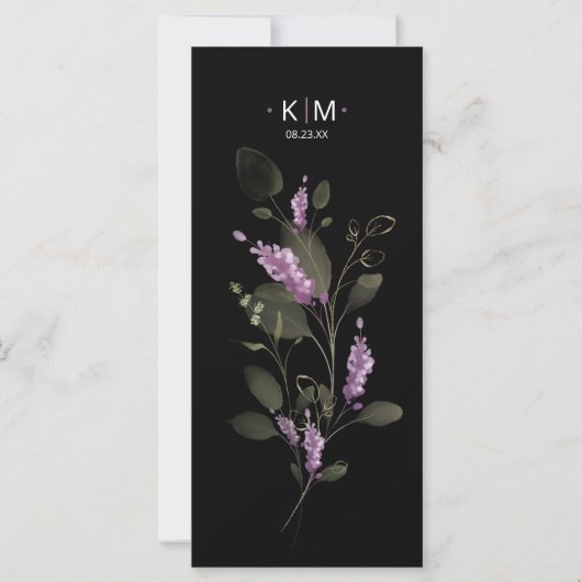 スウィートフローラ結婚Arch's Menu V2薄紫ID998 (裏面)