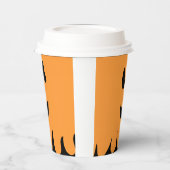 スウィートブオレンジ紙カップ 紙コップ (左)