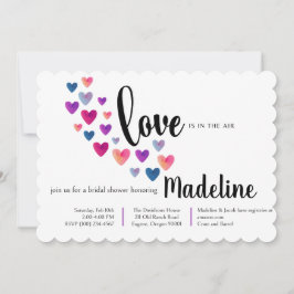 スウィートブライダルシャワーの招待 招待状