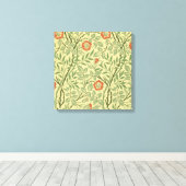 スウィートブリアパターン(William Morris著) キャンバスプリント (インサイチュ (ウッドフロア))