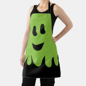 スウィートブー幽霊エプロングリーン エプロン (インサイチュ)