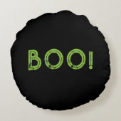 スウィートブー幽霊ピローグリーン ラウンドクッション (裏面)