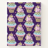 スウィートプライドユニコーンスパイラルノート ノートブック (裏面)