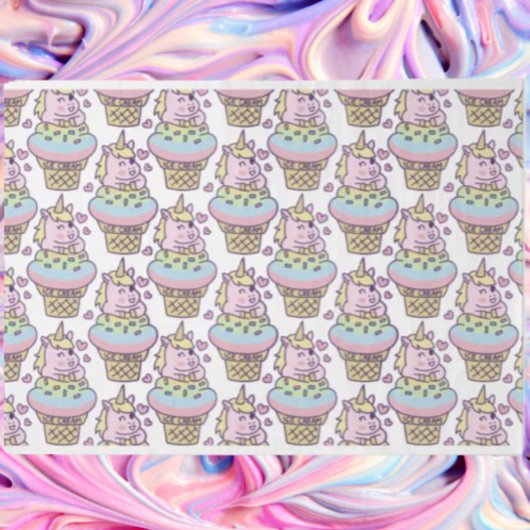 スウィートプライドユニコーンティッシュペーパー 薄葉紙