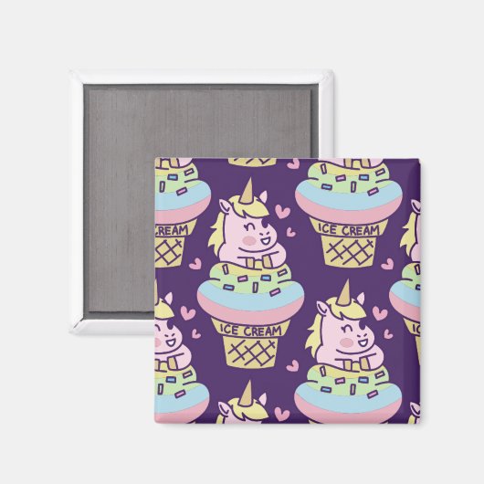 スウィートプライドユニコーン磁石 マグネット (正面/裏面)