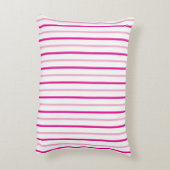 スウィートプリンセスパープルピンク白ストライプ色名 アクセントクッション (裏面(縦))