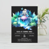 スウィートプリンセス誕生日 招待状 (スタンド正面)