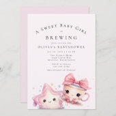 スウィートベイビーはもうすぐ生まれる 招待状 (正面/裏面)
