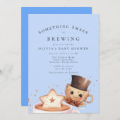 スウィートベイビーはブレウィングインビテーション 招待状 (正面/裏面)