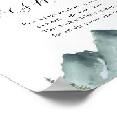 スウィートベイビーウィッシーズ ベビーシャワー ゲストブック サイン (角)