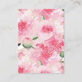 スウィートベイビーシャワーおむつラッフルエンクロージャー エンクロージャーカード (裏面)