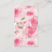 スウィートベイビーシャワーオムツラッフルチケット エンクロージャーカード (裏面)