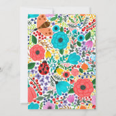 スウィートベビーアリゲーターベビーシャワー招待状 招待状 (裏面)