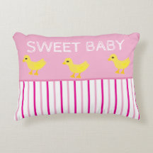 スウィートベビーイエローダックスクピンクホワイトストライプズ