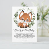 スウィートベビーキツネウッドランドグリーナリーブックベビー エンクロージャーカード (スタンド正面)