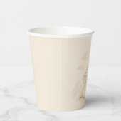 スウィートベビーゾウ赤ちゃんシャワー紙カップ 紙コップ (右)