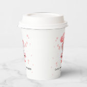 スウィートベビーゾウ赤ちゃんシャワー 紙コップ (左)