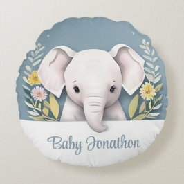 スウィートベビーゾウ ラウンドクッション