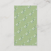 スウィートベビーディアおむつラッフルチケット エンクロージャーカード (裏面)