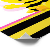 スウィートベビービーガールベビーシャワーバナー ポスター (角)