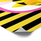 スウィートベビービーガールベビーシャワーポスター ポスター (角)