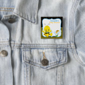 スウィートベビービーボーイベビーシャワーボタン 缶バッジ (インサイチュ)