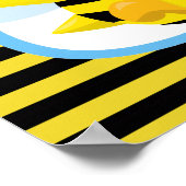 スウィートベビービーボーイベビーシャワーポスター ポスター (角)