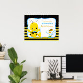 スウィートベビービーボーイベビーシャワーポスター ポスター (ホームオフィス)