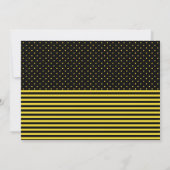 スウィートベビービーボーイベビーシャワー招待状 招待状 (裏面)