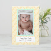 スウィートベビーフットプリントムーンスターズ発表 案内状 (スタンド正面)