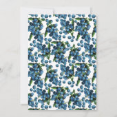 スウィートベビーベリーマンスーン赤ちゃんシャワー招待状 招待状 (裏面)