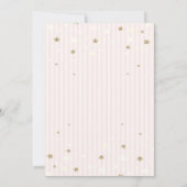 スウィートベビーマカロンスターズバースデーパーティー 招待状 (裏面)