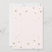 スウィートベビーマカロンスターベビーシャワー 招待状 (裏面)