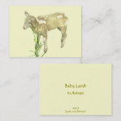 スウィートベビーラムオンイエローATCカード 名刺 (正面/裏面)