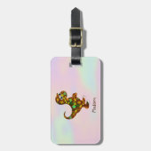 スウィートベビー恐竜 ラゲッジタグ (正面縦)