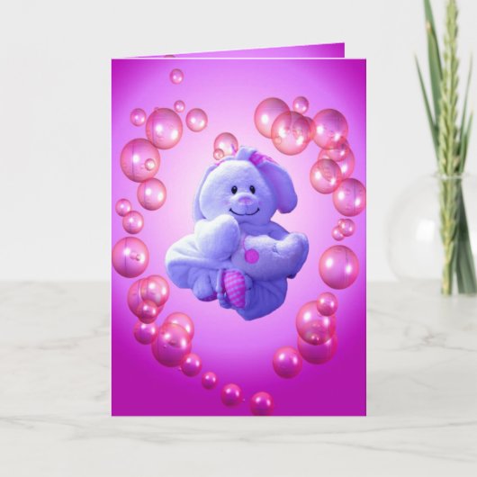 スウィートベビー誕生日カード カード (正面)