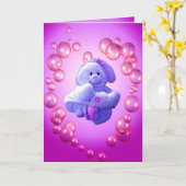 スウィートベビー誕生日カード カード (黄色い花)