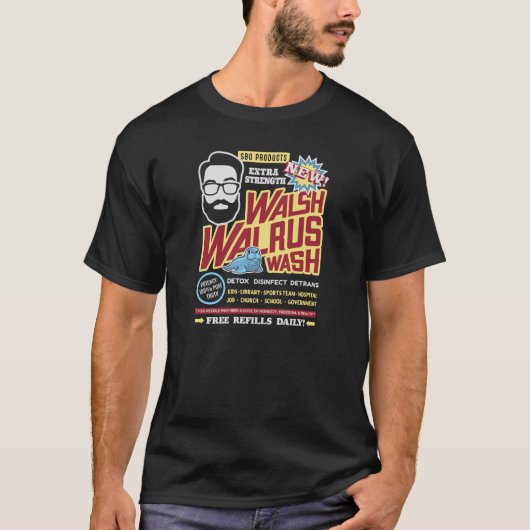 スウィートベビー集団- Walsh Walrus Wash - SBG4LIFE Tシャツ (正面)