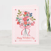 スウィートベリー&フローラブーケヴァレンティーンズデイカード シーズンカード (正面)