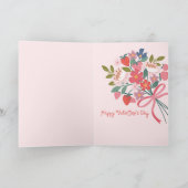 スウィートベリー&フローラブーケヴァレンティーンズデイカード シーズンカード (内部)