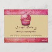スウィートベーカリーはがき ポストカード (裏面)