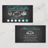 スウィートベーカリーシャルボードプロフェッショナル ロイヤリティカード (正面/裏面)