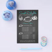 スウィートベーカリーシャルボード チラシ (シングル)