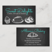 スウィートベーカリーシャルボード 名刺 (正面/裏面)