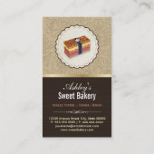 スウィートベーカリーブティックローフルディングケーキ 名刺 (裏面)