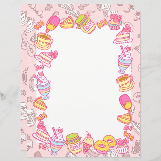 スウィートベーカリー&ドリンクピーチ (正面/裏面)