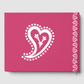 スウィートペイズリーハートインラズベリーゲストブック ゲストブック (裏面)