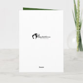 スウィートホリデージンジャーブレッドホリデーカード シーズンカード (裏面)